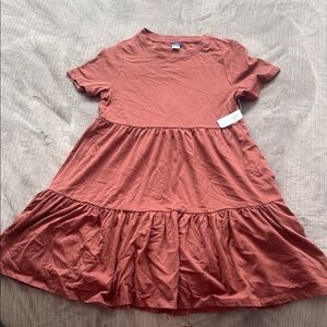 Old Navy Women's Casual Rust Dress